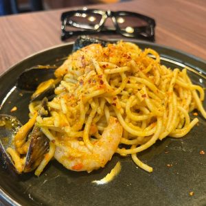 Jerrys Coffee Best Sellers - Spicy Seafood Tom Yum Pasta